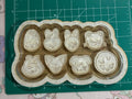 Kpop skzoo flat grip keychain molds palette
