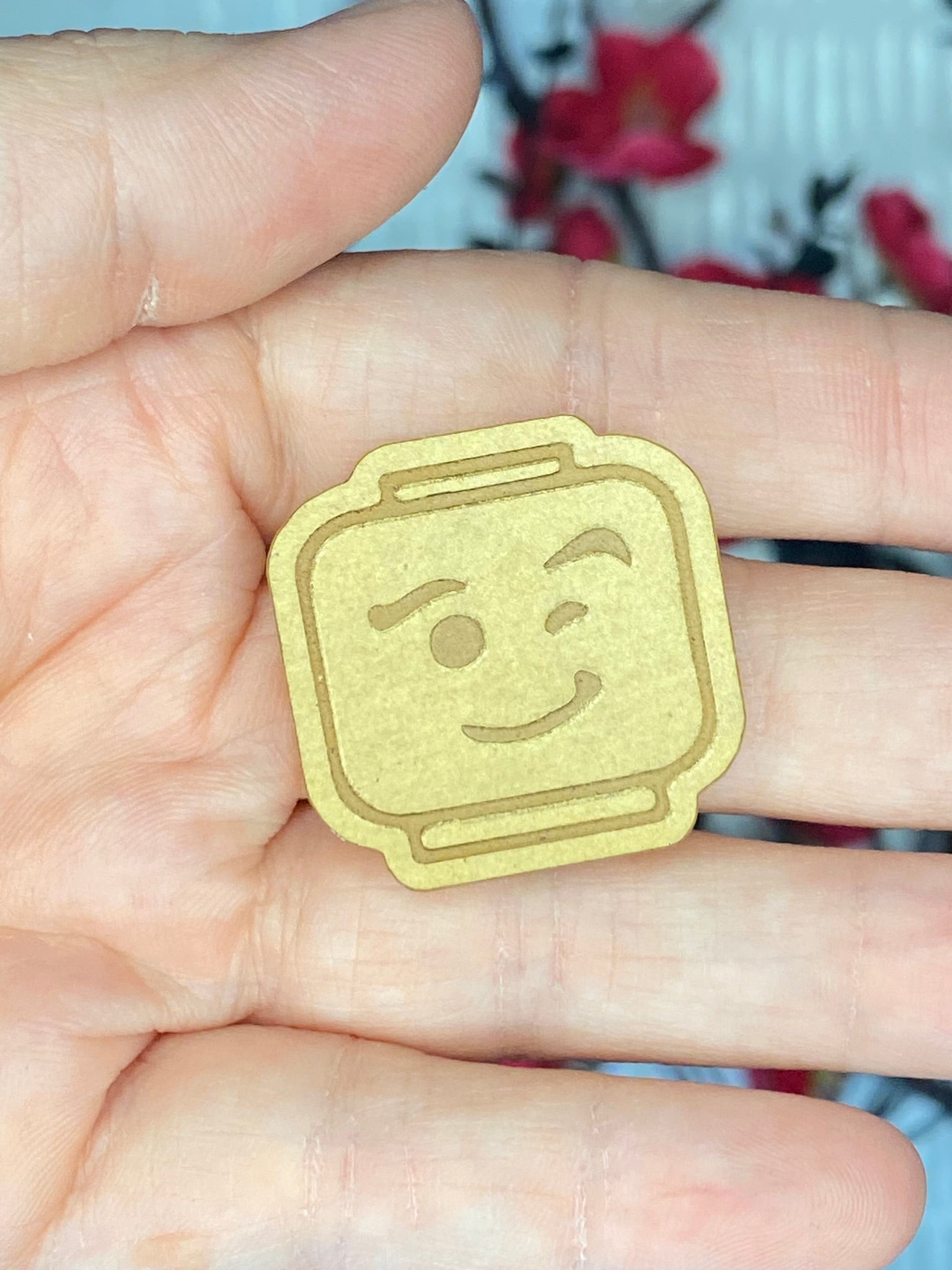 Brick faces flat mold palette