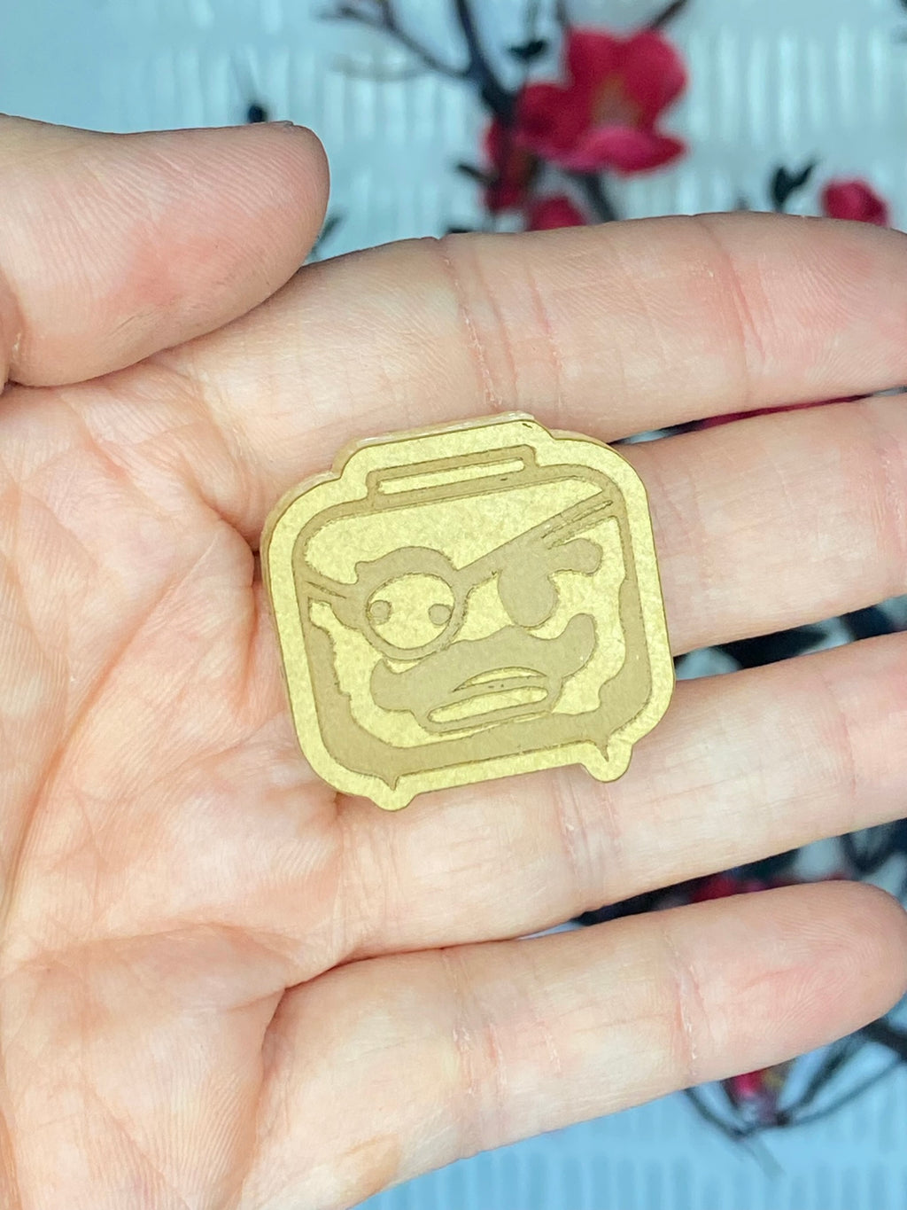 Brick faces flat mold palette
