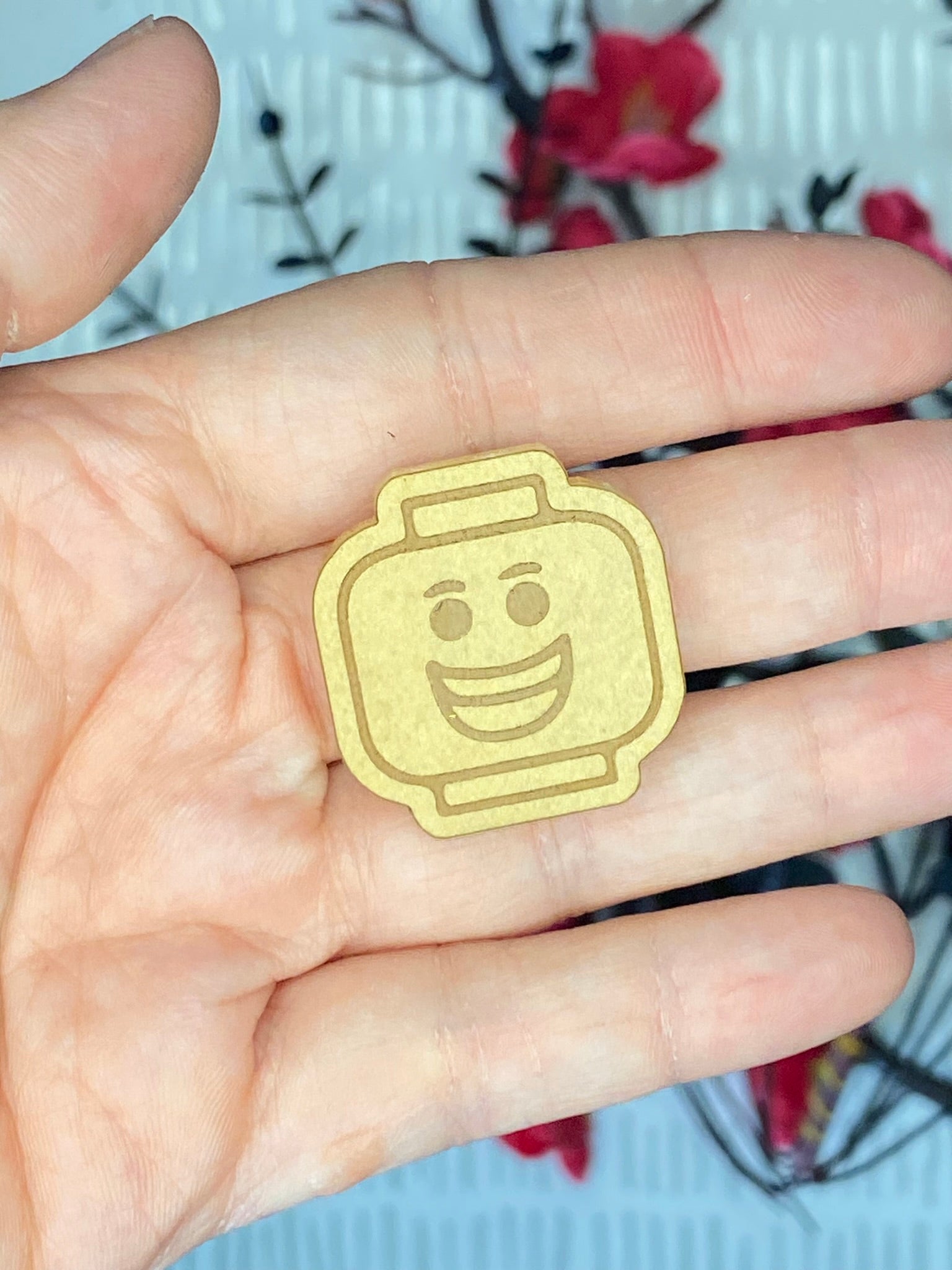 Brick faces flat mold palette