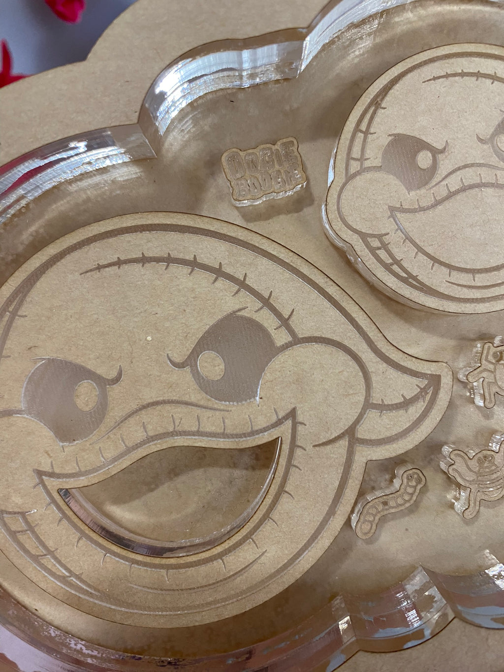 NBC bug monster shaker/flat mold with bits