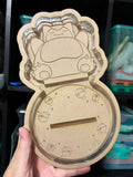 Sleepy bear pocket monster ring trinket tray phone stand mold