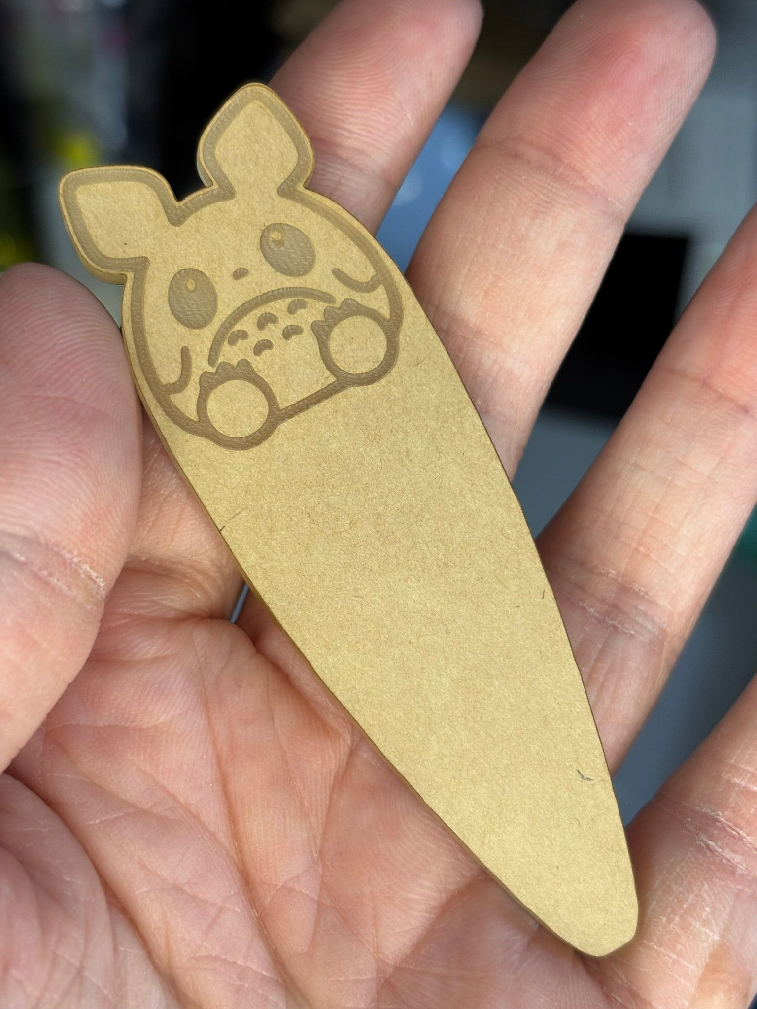 Kawaii anime forest spirits jumbo barrette clip mold palette