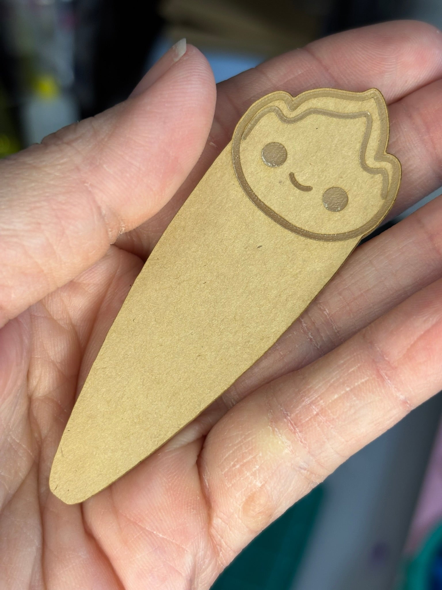 Kawaii anime forest spirits jumbo barrette clip mold palette