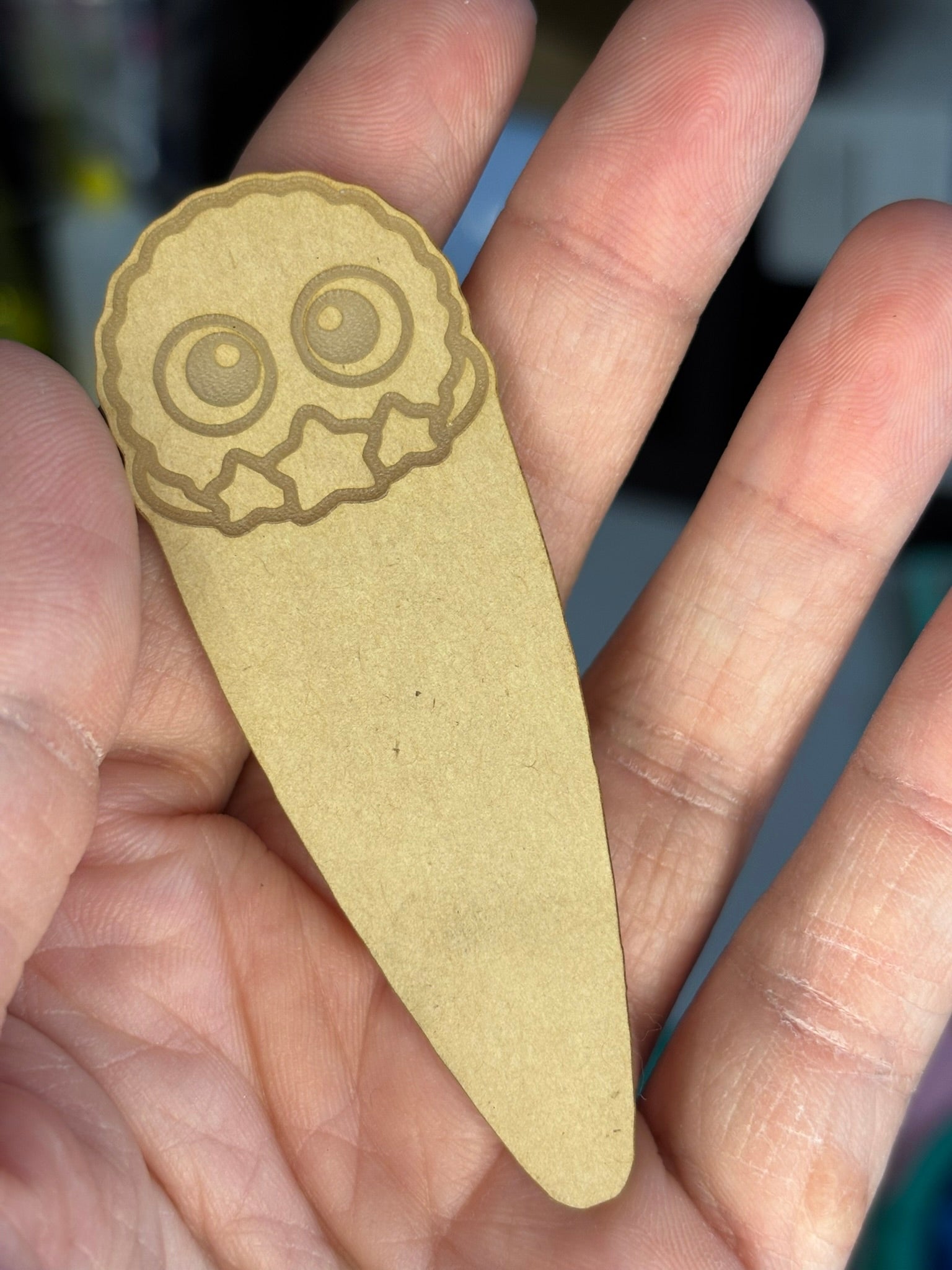 Kawaii anime forest spirits jumbo barrette clip mold palette