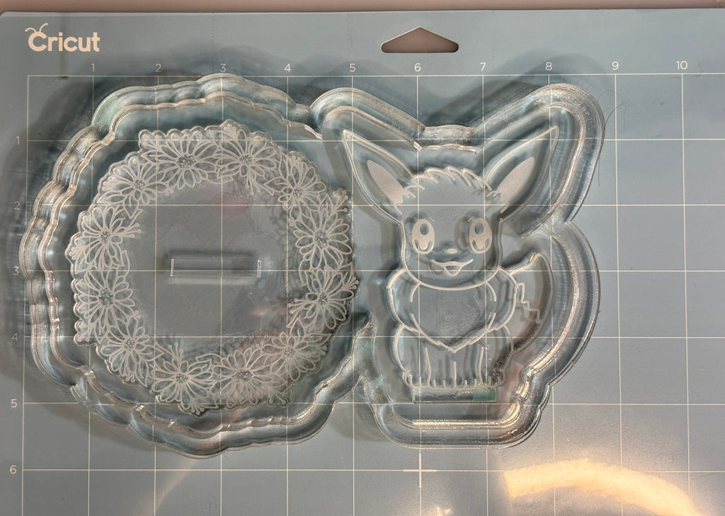 Floral fox pocket monster ring trinket tray phone stand mold