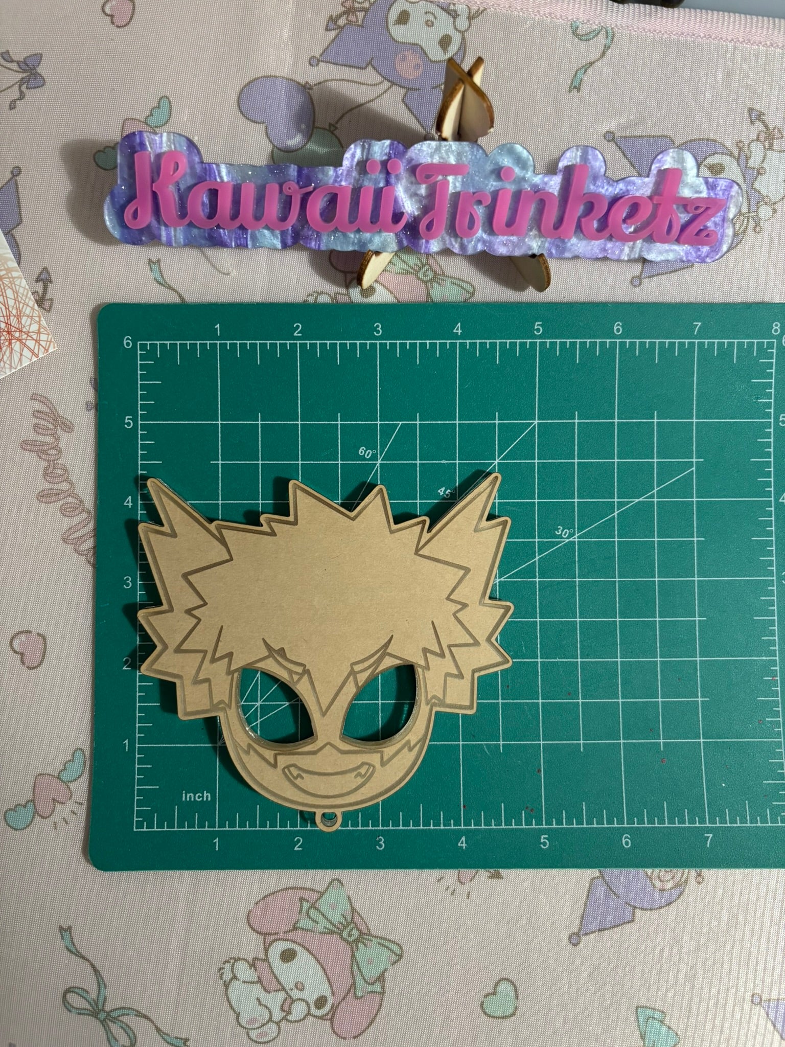 MHA bkgo SD keychain mold