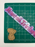 Kawaii dalmatian dog flat grip keychain mold