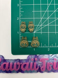 Monster bunny fufu stud earrings mold palette