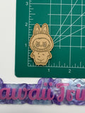 Monster bunny fufu standing flat grip keychain mold