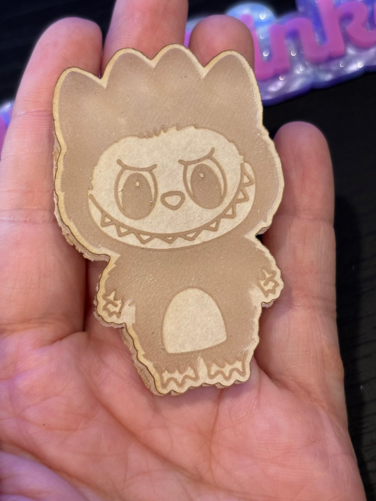 Fufu and cat friends flat keychain molds palette