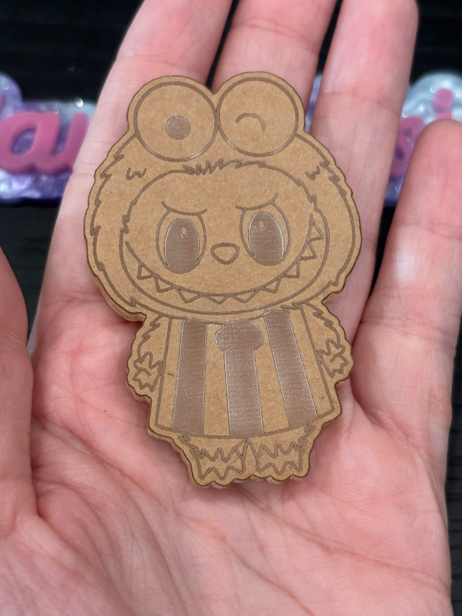 Fufu and cat friends flat keychain molds palette