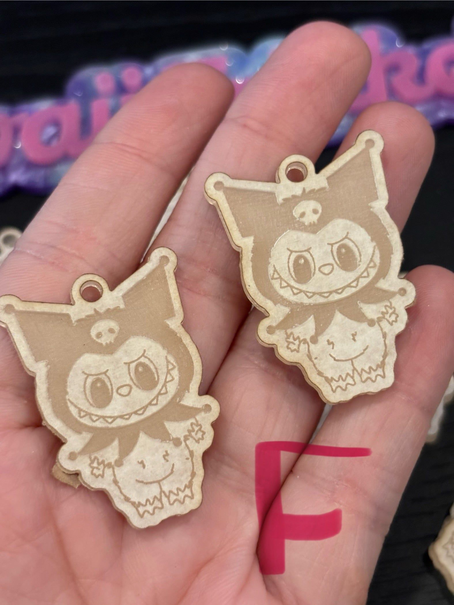 Fufu and cat friends earrings molds palette