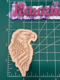 American eagle flag flat keychain mold