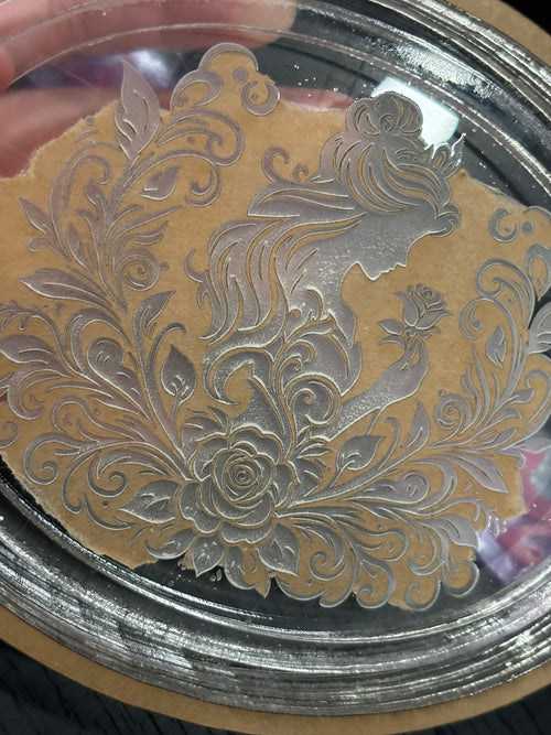Book princess oval tray mold