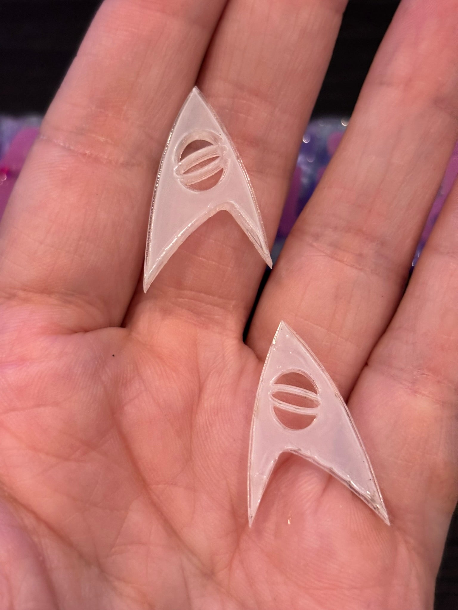 ST explorer's stud earring or pin molds palette