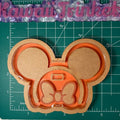 Blind Box doll ears headband with keychain loop mold