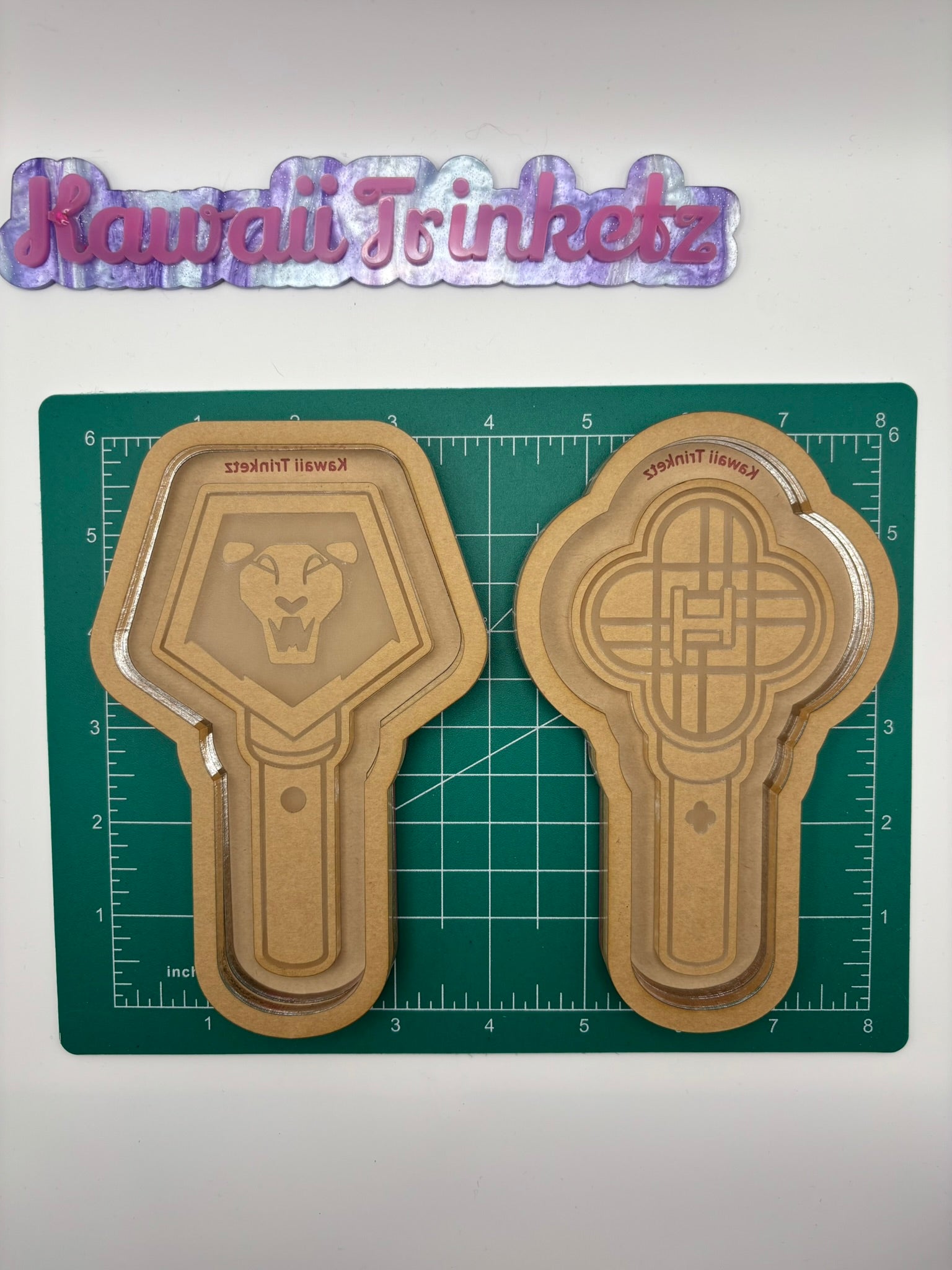 Kpop lightstick wand molds