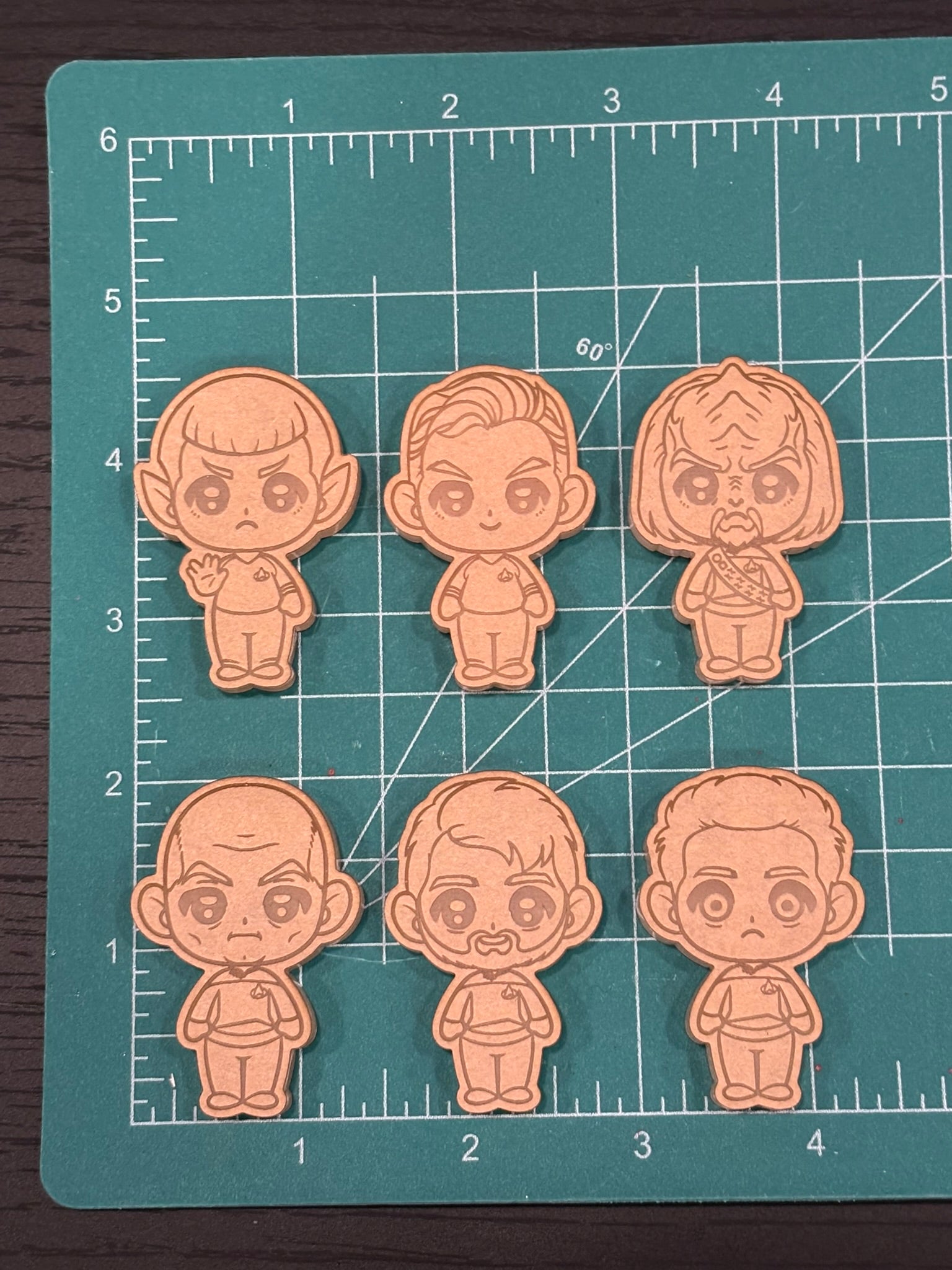 ST explorers flats keychain grippie molds palette