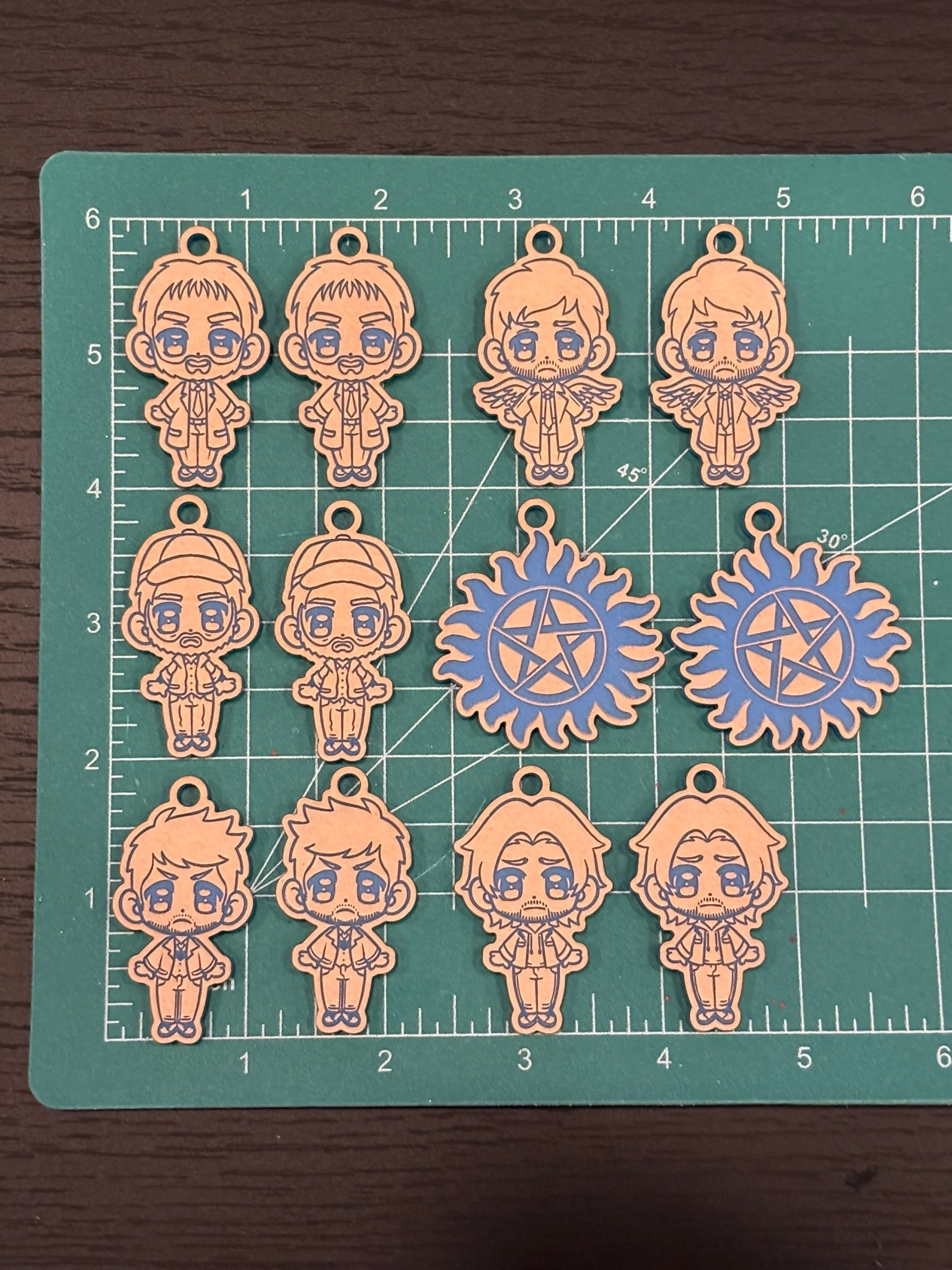SPN earrings molds palette