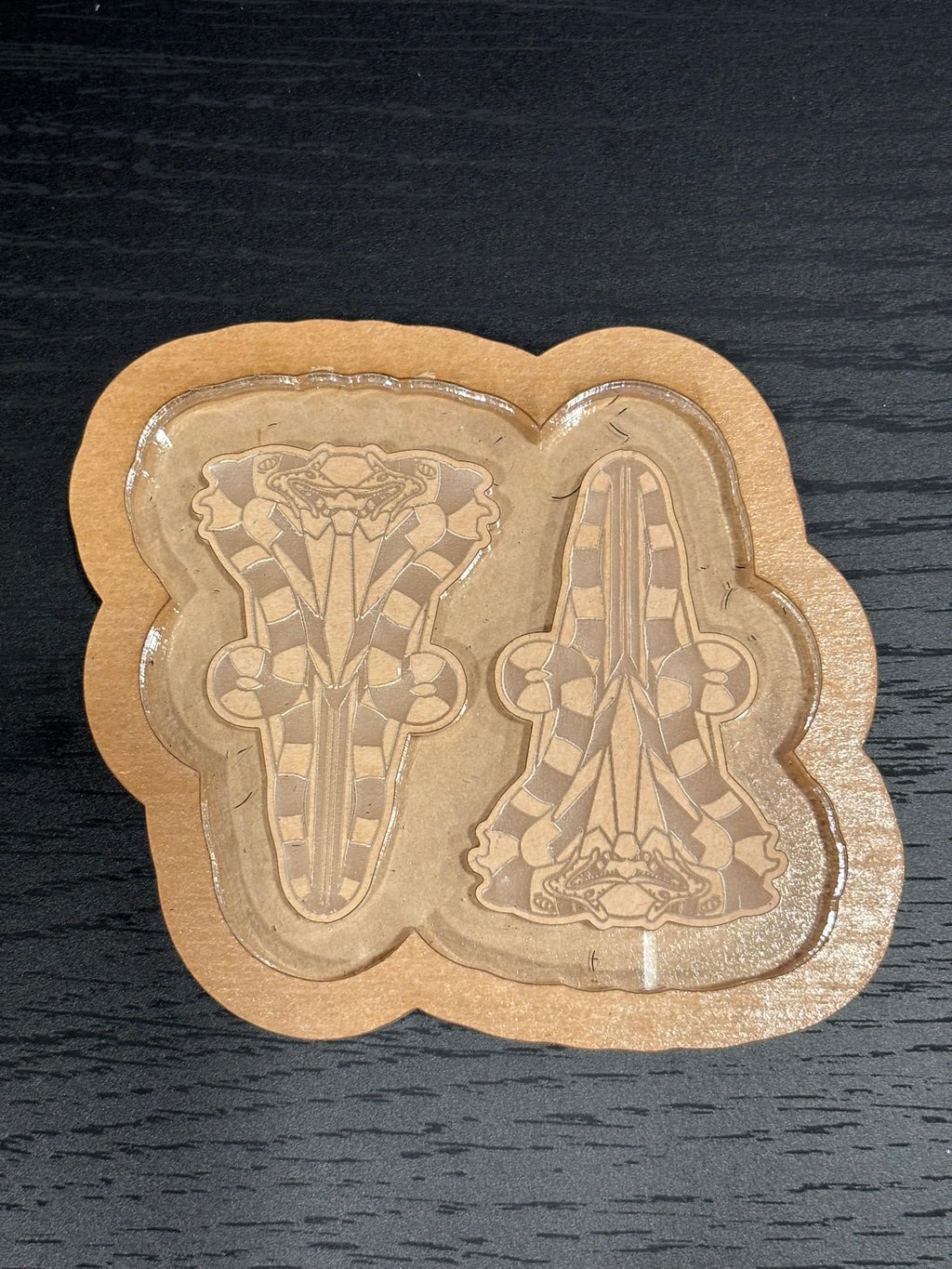 Beetle movie barrette clip mold