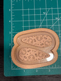 Faceless spirit anime barrette clip mold
