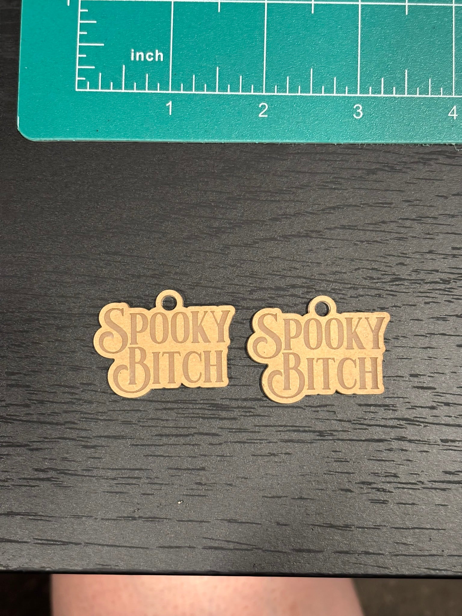 Spooky B***H earrings mold