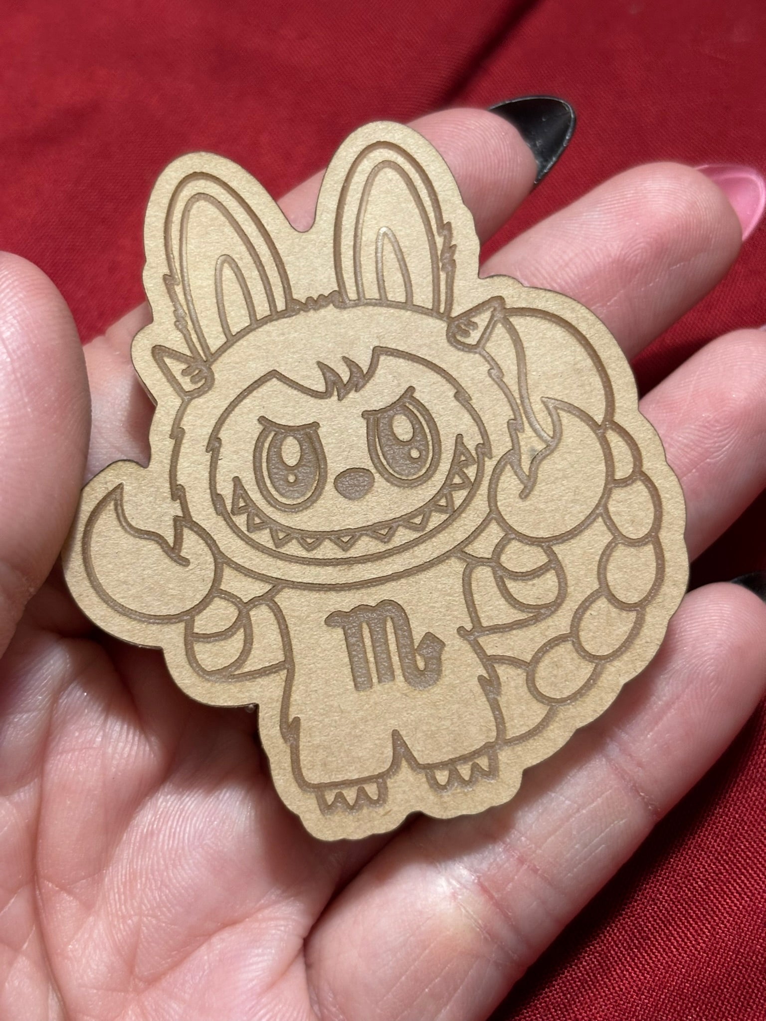 Fufu zodiac flat keychain molds palette