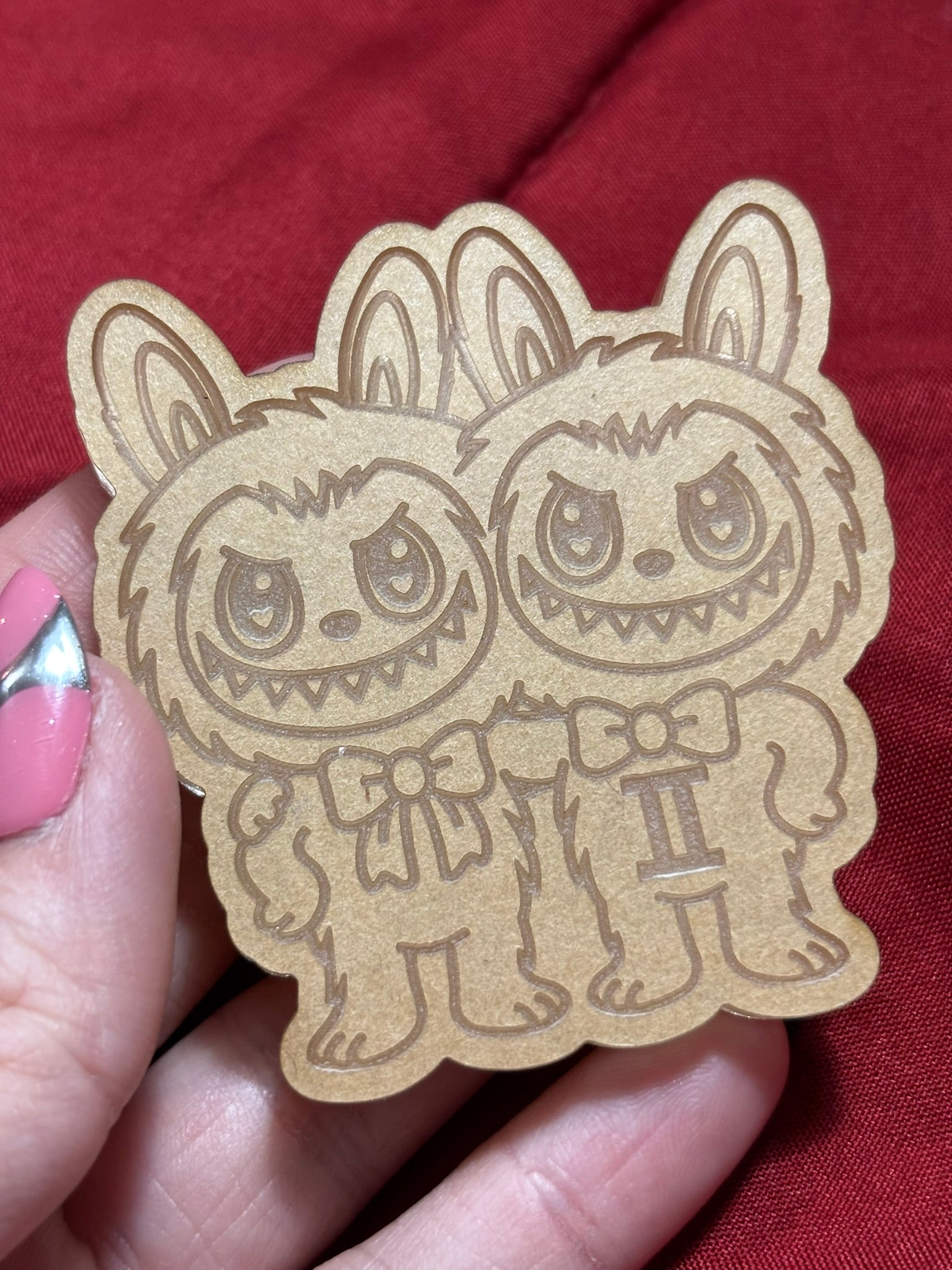 Fufu zodiac flat keychain molds palette
