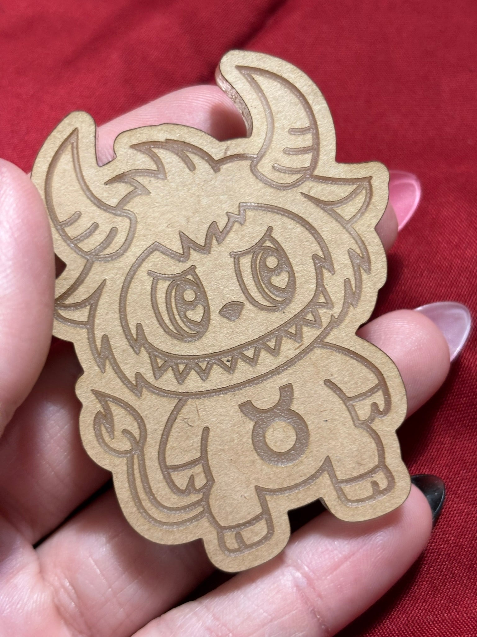 Fufu zodiac flat keychain molds palette