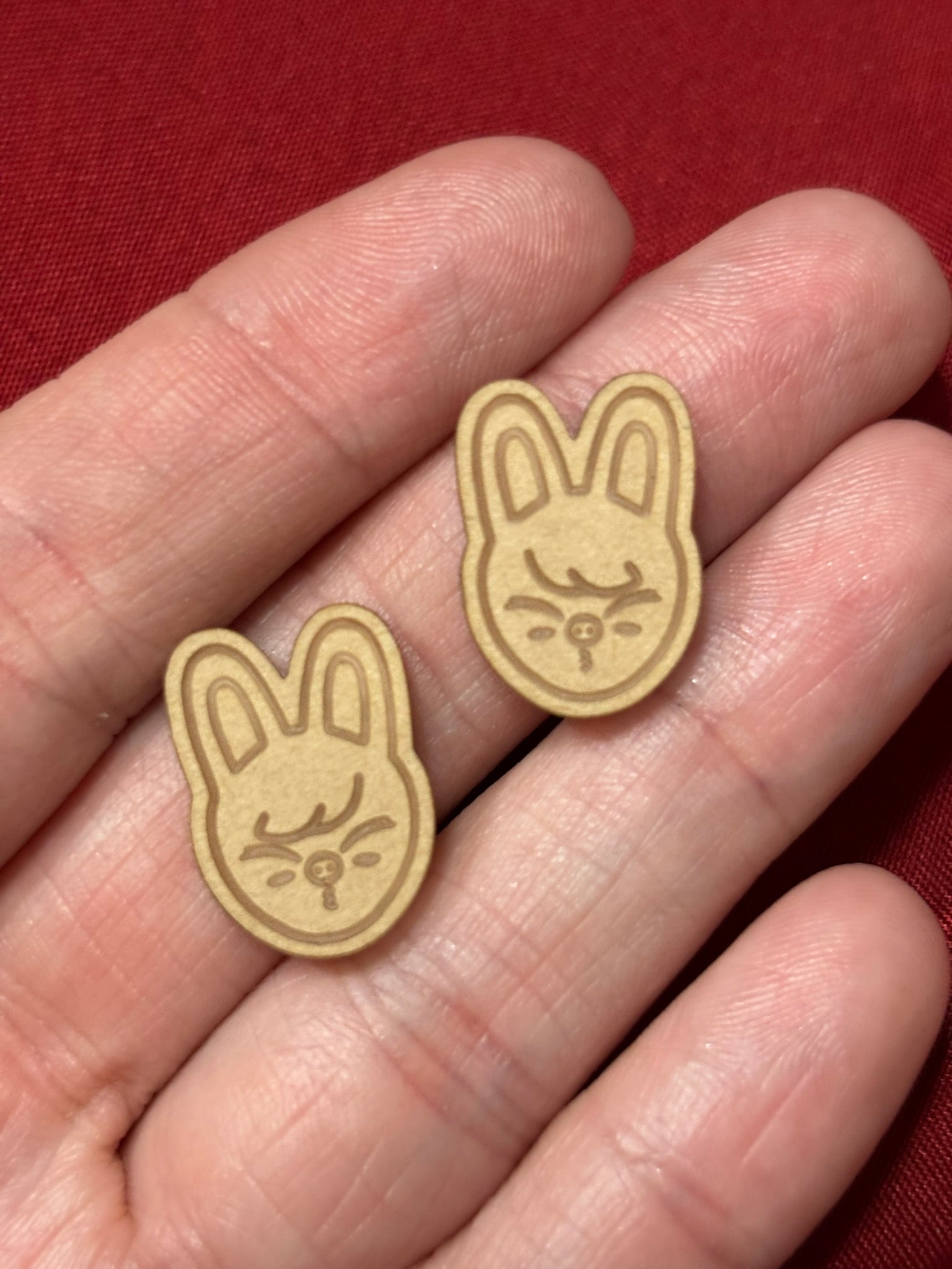 Kpop skzoo stud earrings molds palette