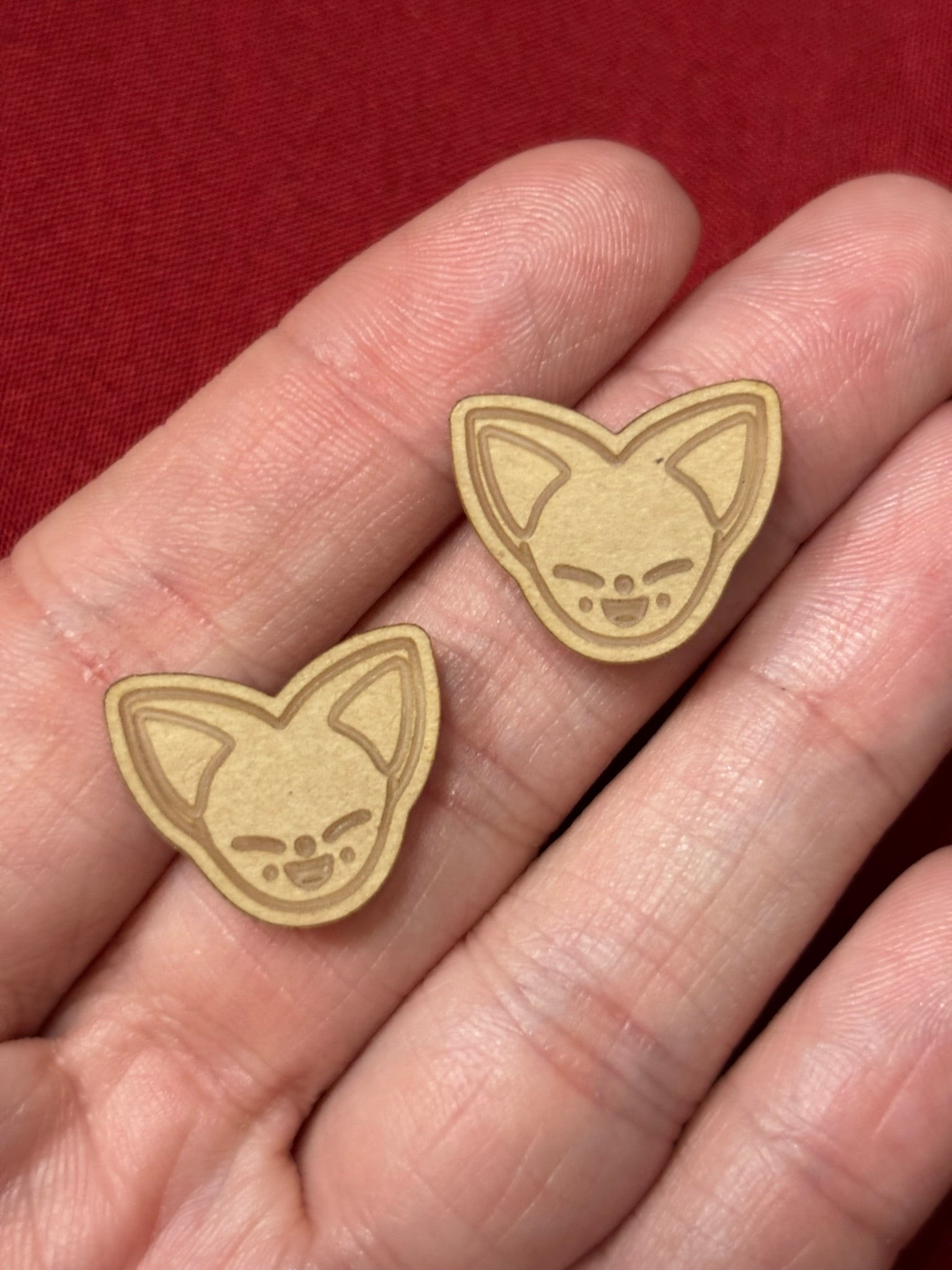 Kpop skzoo stud earrings molds palette