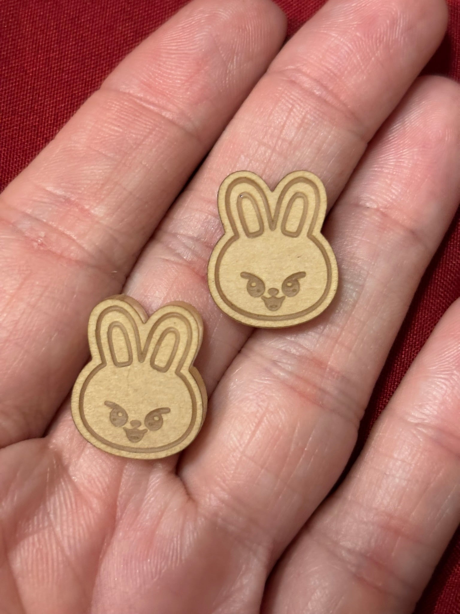 Kpop skzoo stud earrings molds palette