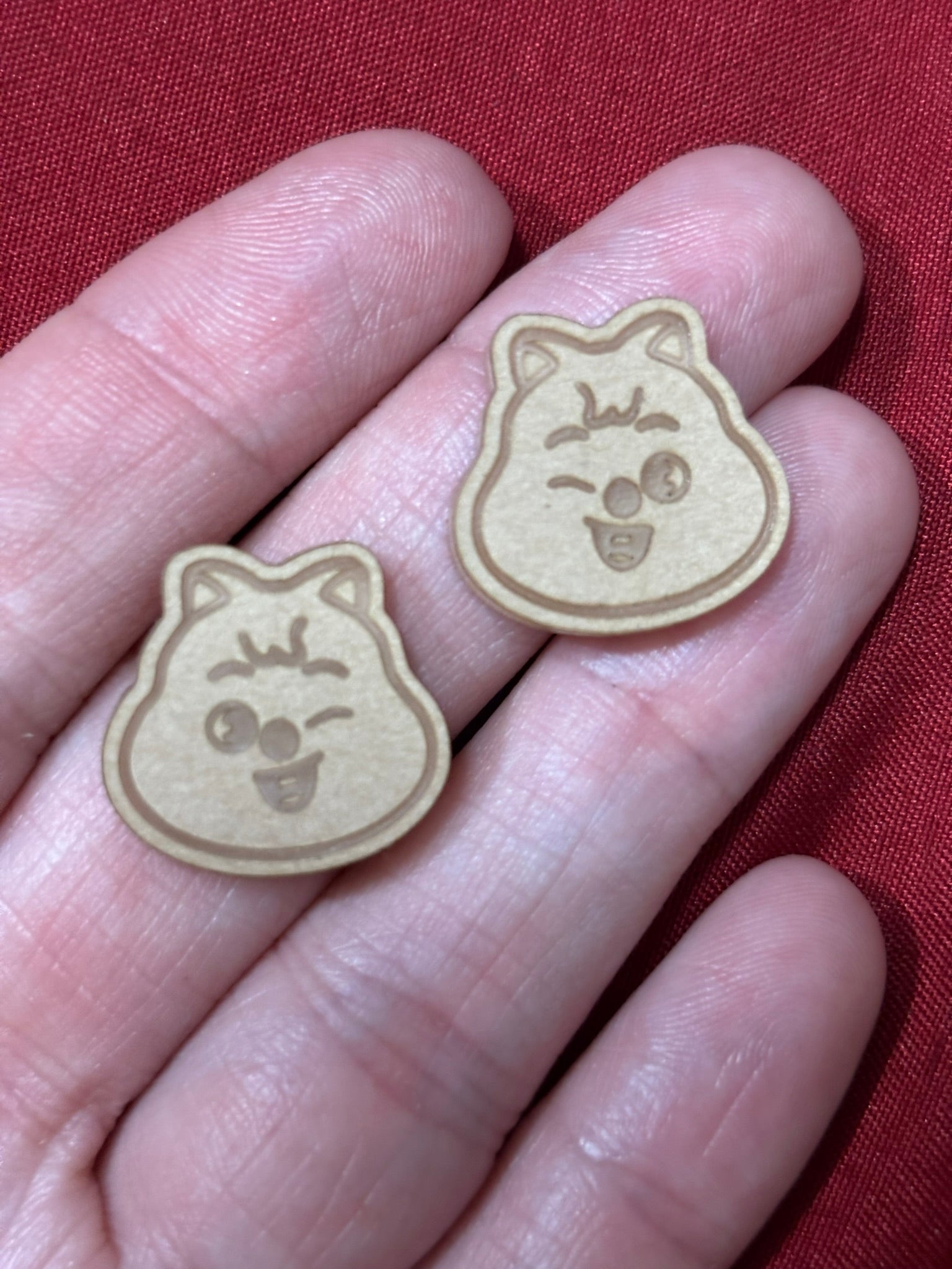 Kpop skzoo stud earrings molds palette