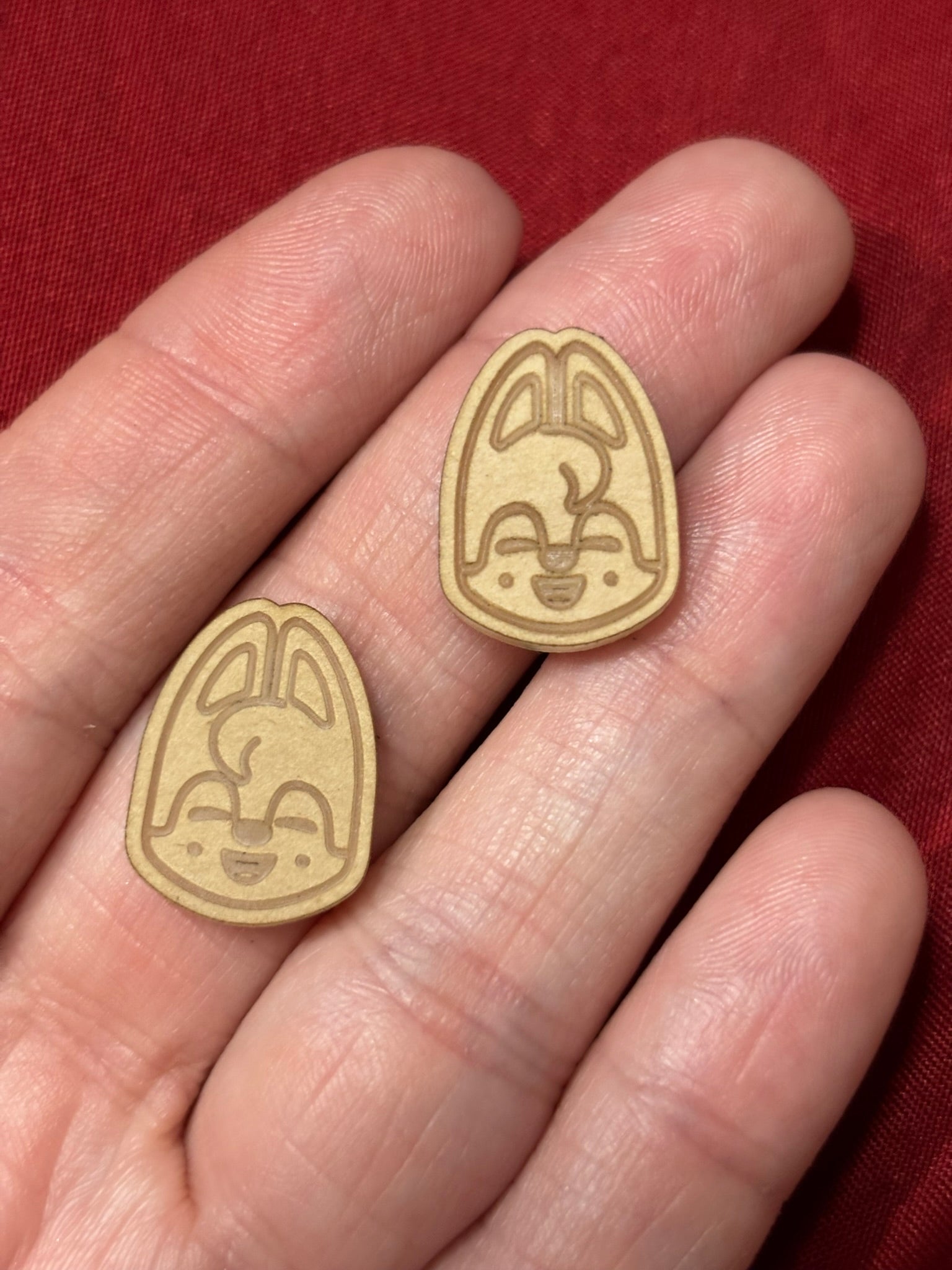 Kpop skzoo stud earrings molds palette