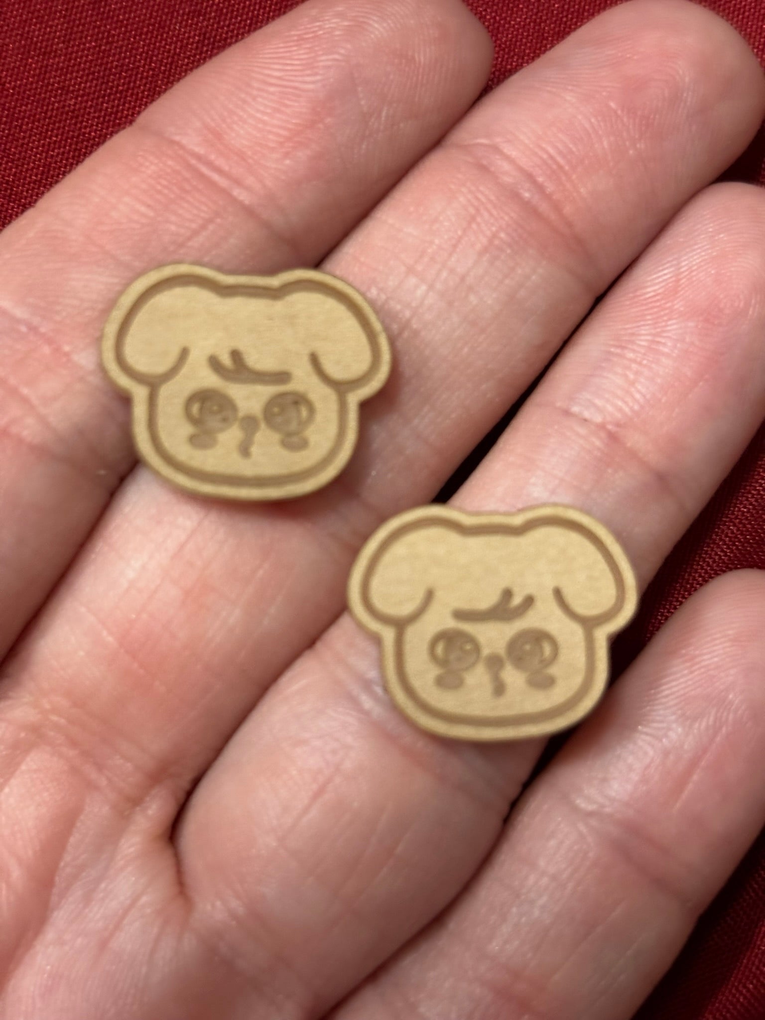 Kpop skzoo stud earrings molds palette