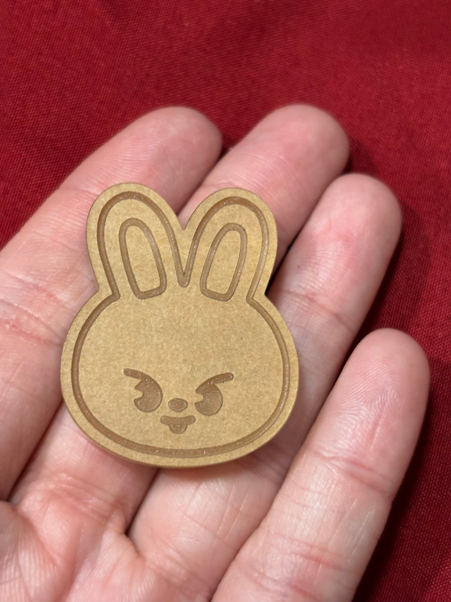 Kpop skzoo flat grip keychain molds palette