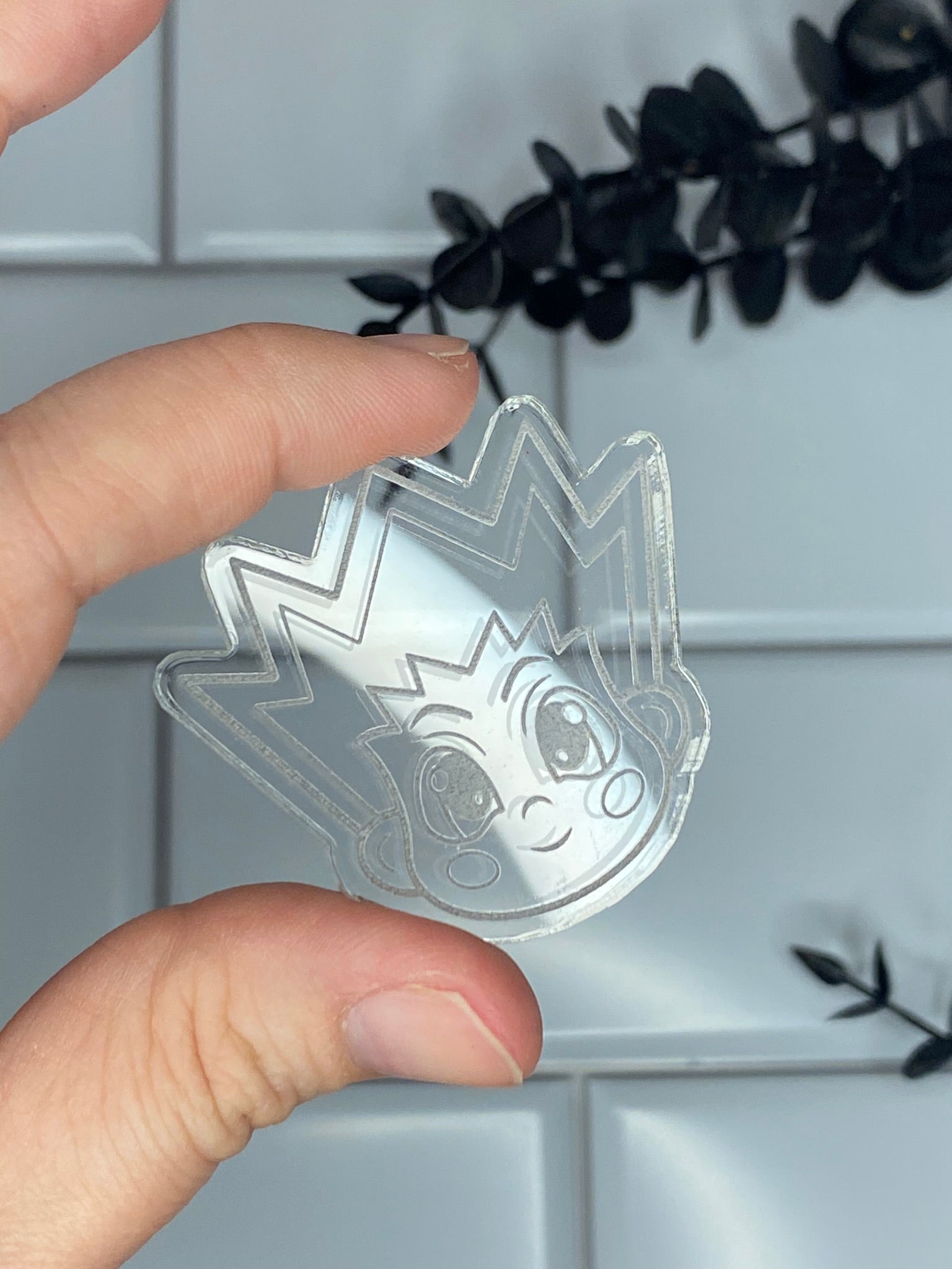 HxH hunter anime earring flat grip keychain molds palette