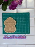 Kawaii bunny mushroom cottage trinket tray mold